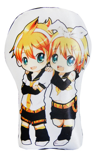 Mini Peluche Almohada Rin Y Len Kagamine Vocaloid | Envío gratis