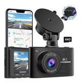 4k Dash Cam With Wifi Gps Front And Rear