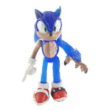 Figura Juguete Sonic The Hedgehog Mitad Lobo Doble Cara 18cm