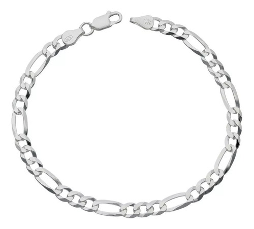 Pulsera Hombre Plata Cartier  5 Mm