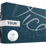 Pelotas Bolas De Golf Vice Tour Resistente Blanco