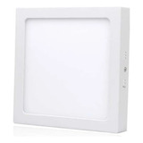 X10 Foco Panel Plafón Led 24w Embutido Cuadrado Luz Cálida