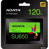 Ssd 2.5 120gb Adata Su650 Sataiii 6gb/s Asu650ss-120gt-r