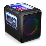 Gabinete Gamer Microcraft Cg-03rc Preto C/1 Fan 5cores 200mm