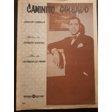 Camino Soleado. Carlos Gardel. Antigua Partitura. 51708.