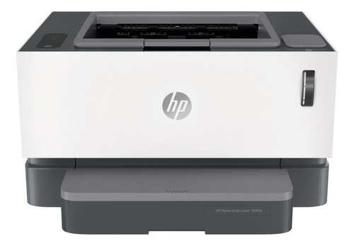 Impresora Simple Función Hp Neverstop 1000a Color Blanco/gris