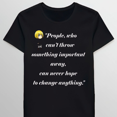 Remera Armin Arlert Quotes 39295061