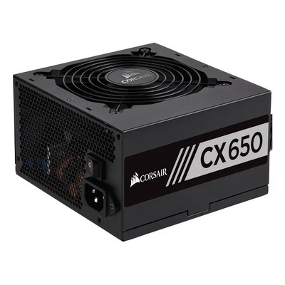 Fuente De Poder Corsair Cx650 80 Plus Bronze Atx Black 650w Black | Meses sin interés