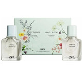 Perfume Zara Deep Garden 30 Ml + Lightly Bloom 30 Ml