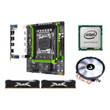 Kit Gamer Placa Mãe X99 Intel Xeon 2670v3 C/ 16gb Ram Cooler