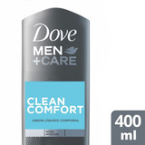 Jabón Líquido Corporal Dove Men+care Clean Comfort 400ml