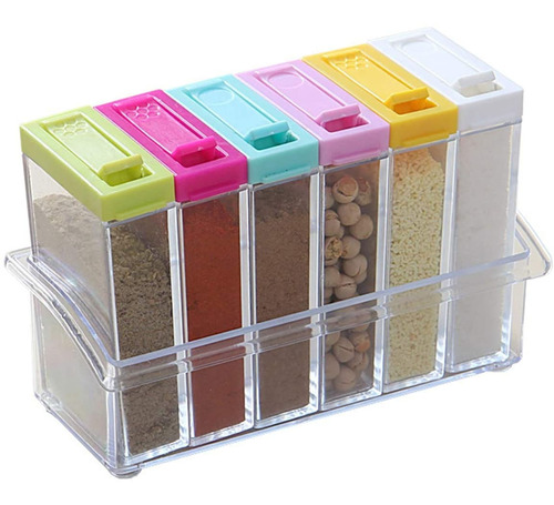 Especiero Organizador Almacenamiento Condimentos Sal Cocina