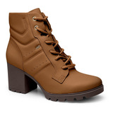 Bota Feminina Dakota Plataforma Salto Bloco Quadrado G5673