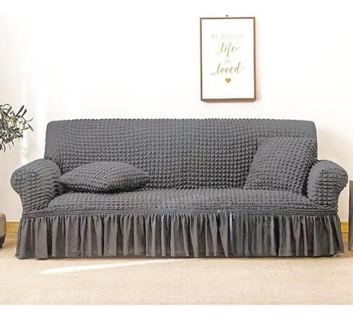 Funda Cubre Sofa Sillon Cuadrille Turco 2 Cuerpos