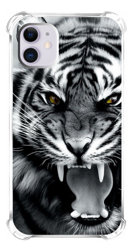 Capa Capinha De Celular Personalizada Tigre 005