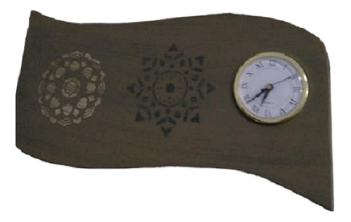 Reloj De Pared Madera Decorada