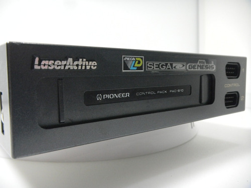  Console Sega Genesis Laser Active Pioneer Control Pack 