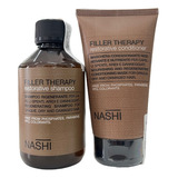  Nashi Acondicionador Y Shampoo Filler Therapy Promocion