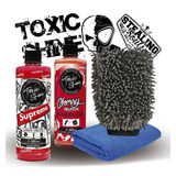 Toxic Shine | Kit Combo Lavado | Básico #42 | Shampoo + Cera