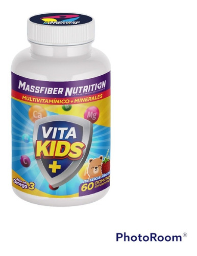 Multivitaminico Para Niños Vita kids + 60 Gomitas