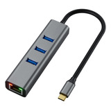 Togconn Adaptador Usb C A Ethernet, Hub Multipuerto Porttil