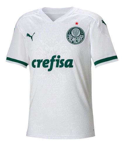 Camisa Infantil Juvenil Palmeiras Puma Ii 2020 704737-01