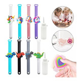 Pulsera Reloj Dispensador Gel Antibacterial Repelente Niños