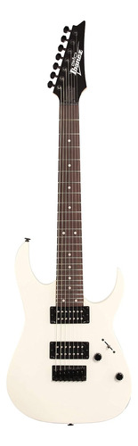 Ibanez Grg7221, Guitarra Eléctrica De 7 Cuerdas., Blanco