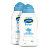 Set Cetaphil Baby Cuidado Para Bebes Baño Liquido 300ml X2