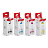 Pack 4 Tintas Canon Gi-16 Original B/c/m/y Gx6010 Gx7010 Iva