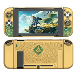 Carcasa Zelda Tears Ot Kingdom Para Nintendo Switch Normal