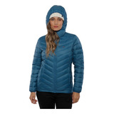 Campera Con Capucha Abrigo Montagne Linkay Mujer Premium