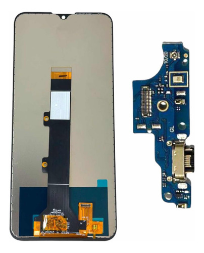 Frontal Tela Display Para Moto G20 Xt2128 Premium + Conector