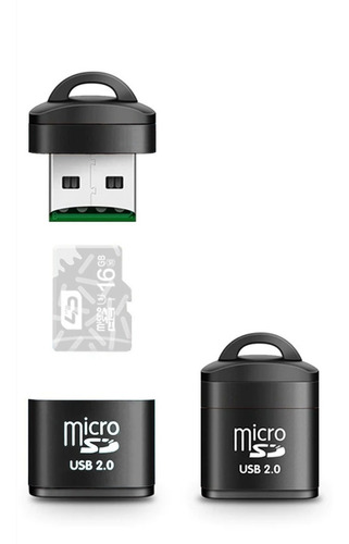 Lector Memoria Tarjeta Micro Sd Usb