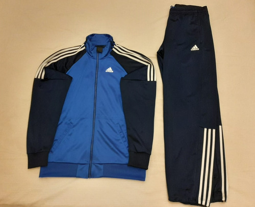 Conjunto adidas Original Training Azul (m) Impecable Fotos!!