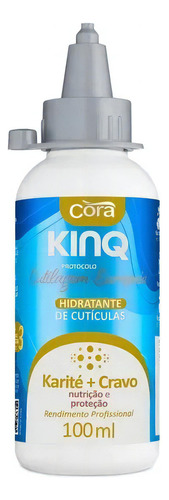 Kinq Hidratante Para Cutículas Karité + Cravo Fliptop 100ml 