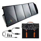 . Cargador Solar Plegable Portátil De 100w 18v