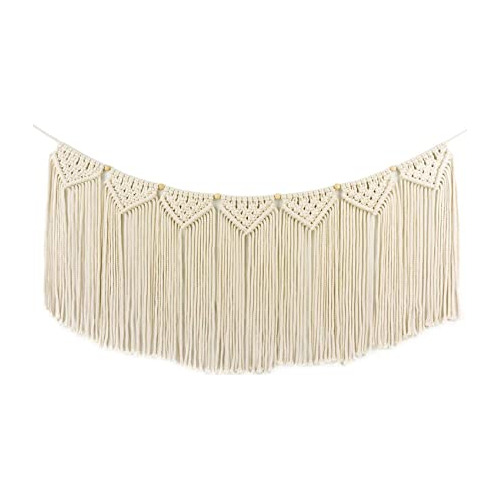 Borla De Macramé Boho Cocina/sala De Estar, 115x38 Cm ...