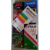 Videocasete T-120 Fuji Jvc Sony Polaroid 5pzs. Vhs Como Nuev