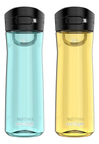 Contigo Jackson 2.0 Botella De Agua De Plástico Sin Bpa Con