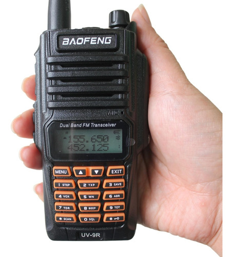 Rádio Comunicador Baofeng Uv9r Uv-9r Com Frequência Marítima