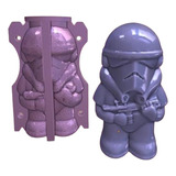 Molde Para Maceta Molde Stormtrooper - Star Wars