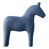 Estatueta De Madeira Com Estátua De Cavalo, Madeira De Pinho