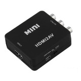 Conversor Hdmi A Rca Convertidor Adaptador Sonido 1080p