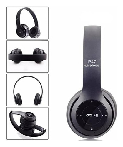 Fone Ouvido P47 Headset Sem Fio Estéreo Game Bluetooth