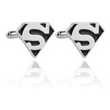 Gemelos De Logo De Superman - Fondo Negro + Envío Gratis