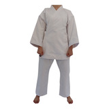 Karategui Pesado - 12oz - Corte Japones - Uniforme Kimono De Karate Aikido T3,4
