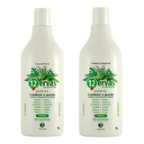 Shampoo E Condicionador Combate A Queda Nutri-oil 12 Ervas 