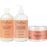 Shea Moisture Coconut Hibiscus Super Kit· Curl & Shine Rizos