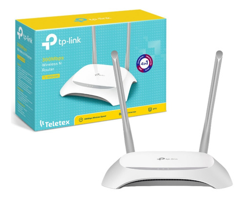 Router Wifi Tp-link Tl-wr840n Velocidad N 300mbps 2 Antenas